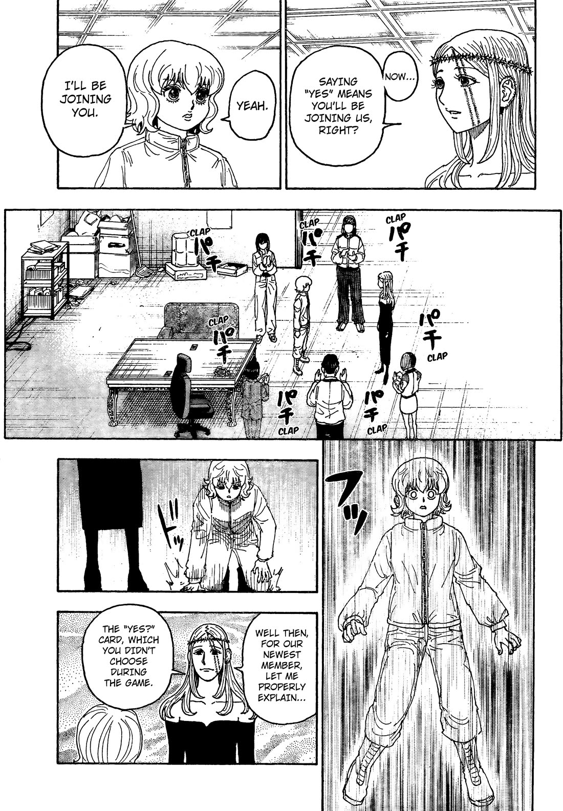 Hunter X Hunter chapter 410 page 5