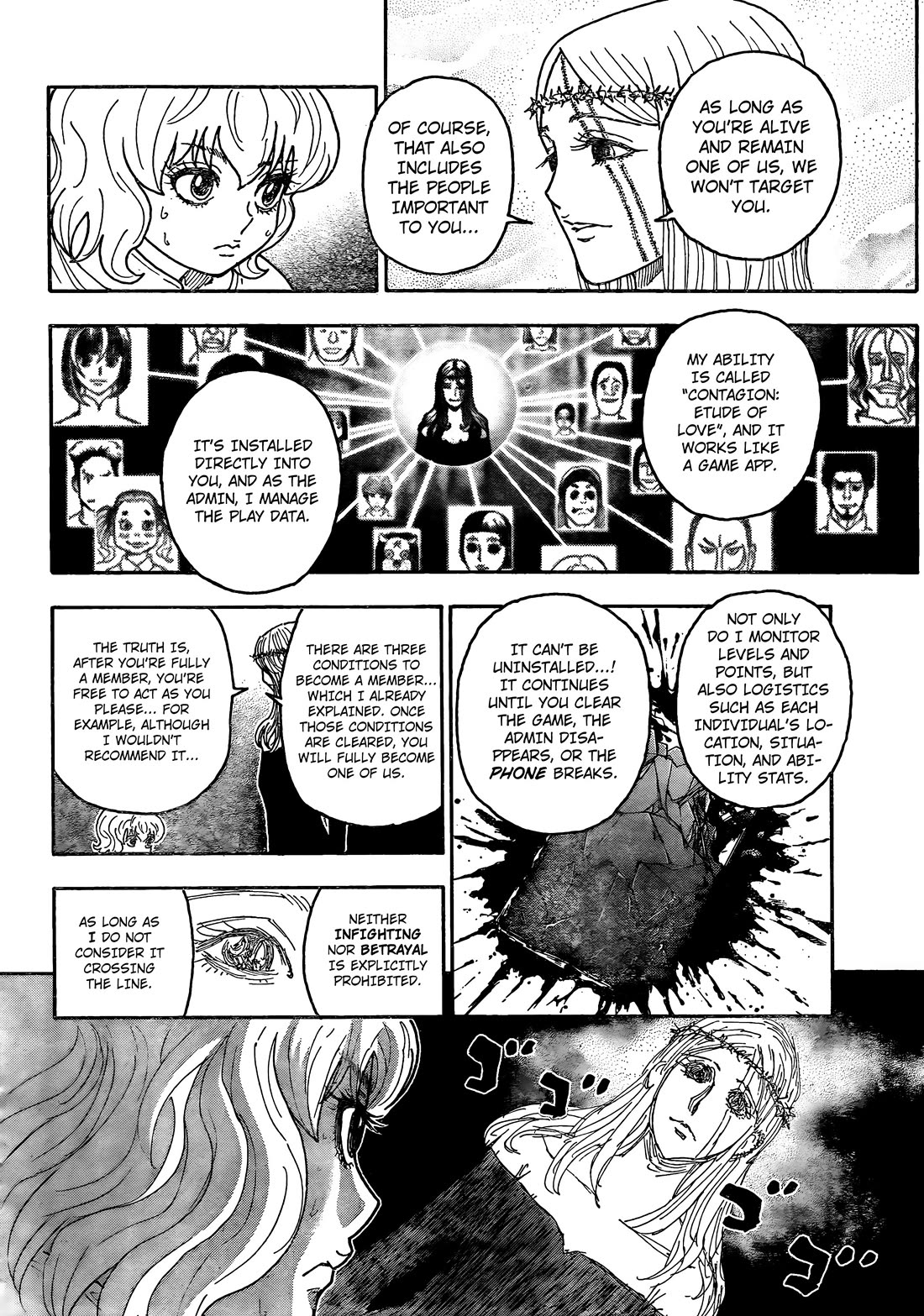Hunter X Hunter chapter 410 page 6