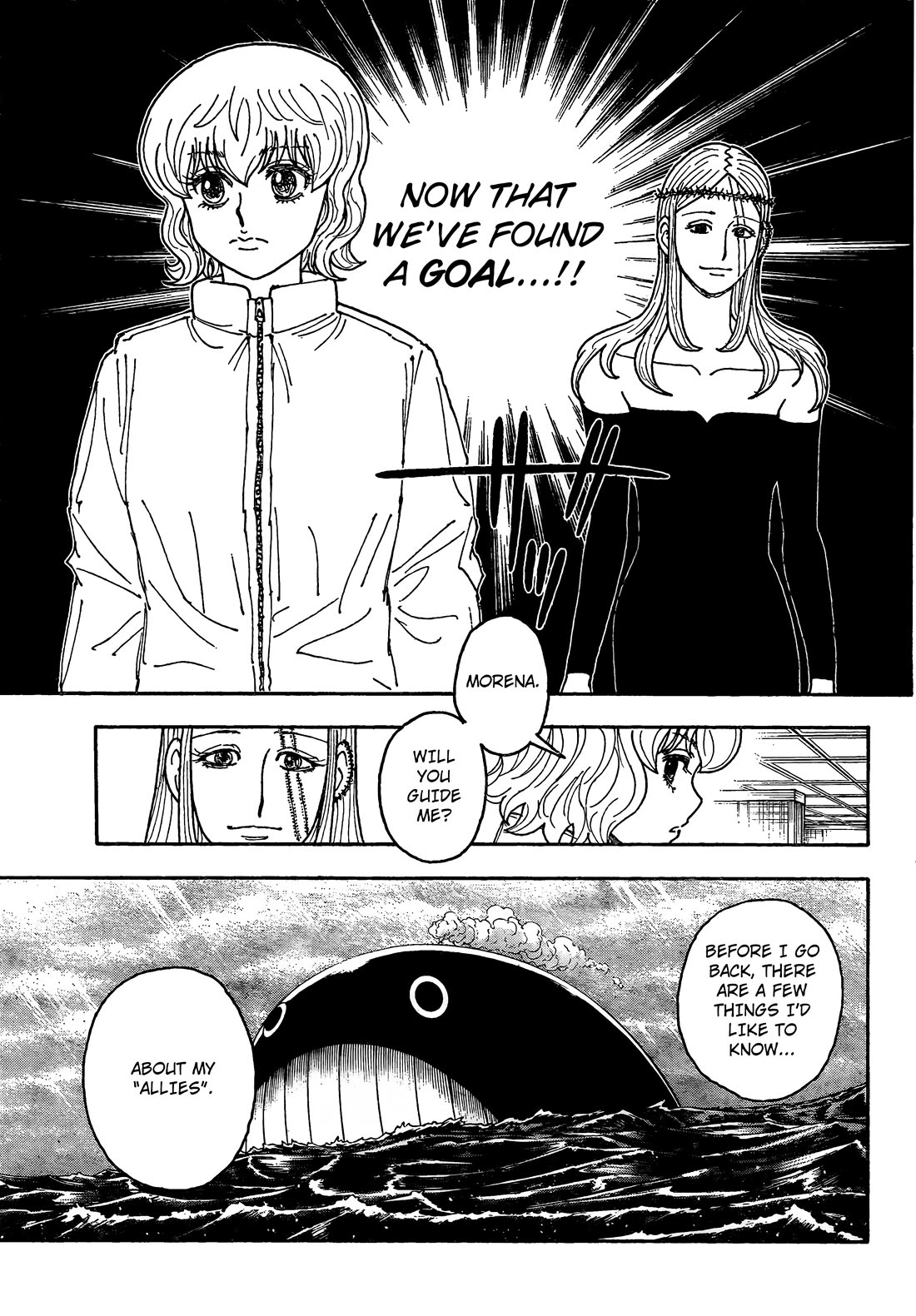 Hunter X Hunter chapter 410 page 9