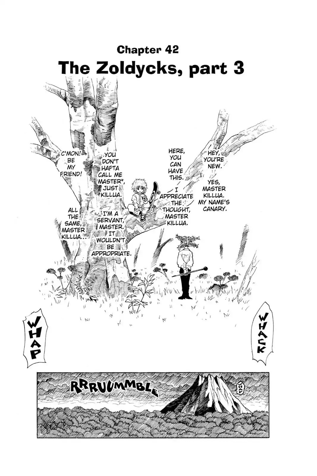 Hunter X Hunter chapter 42 page 1