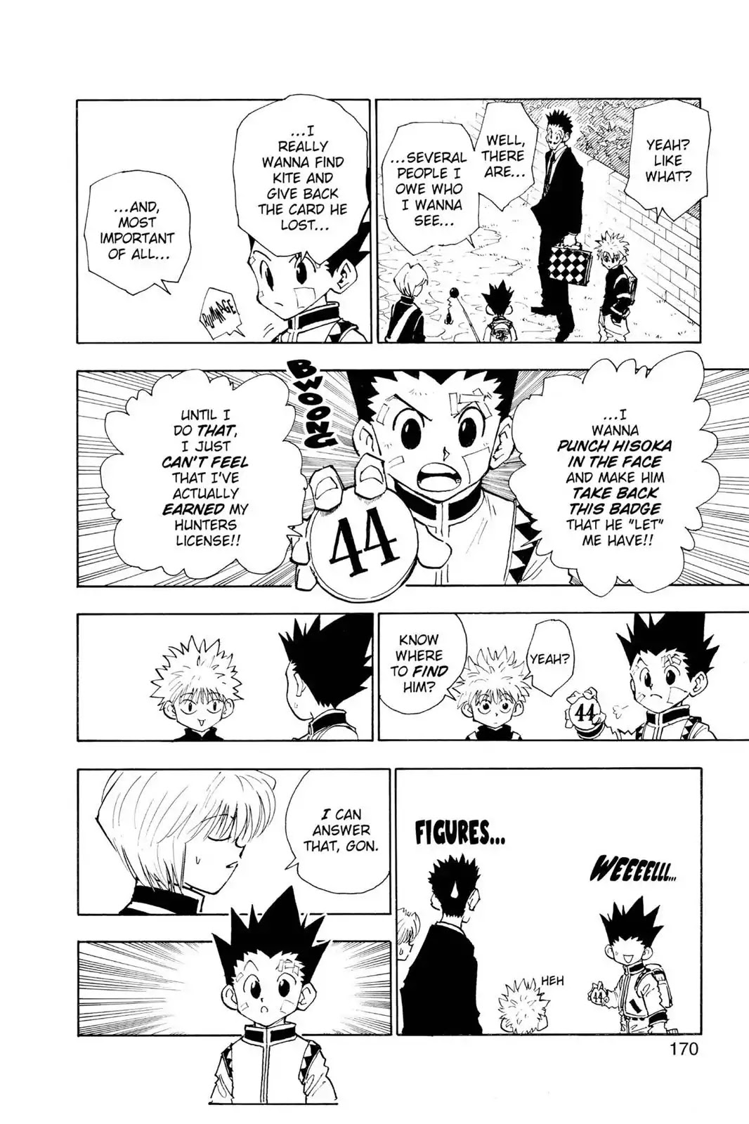 Hunter X Hunter chapter 44 page 4