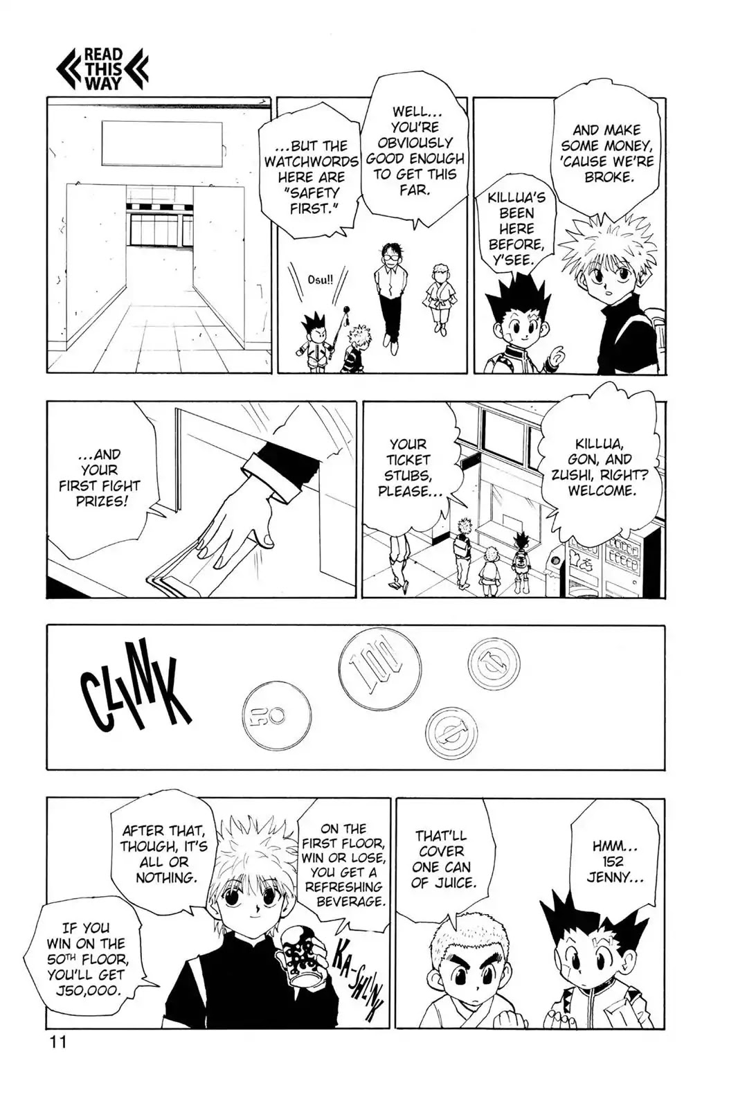 Hunter X Hunter chapter 45 page 11