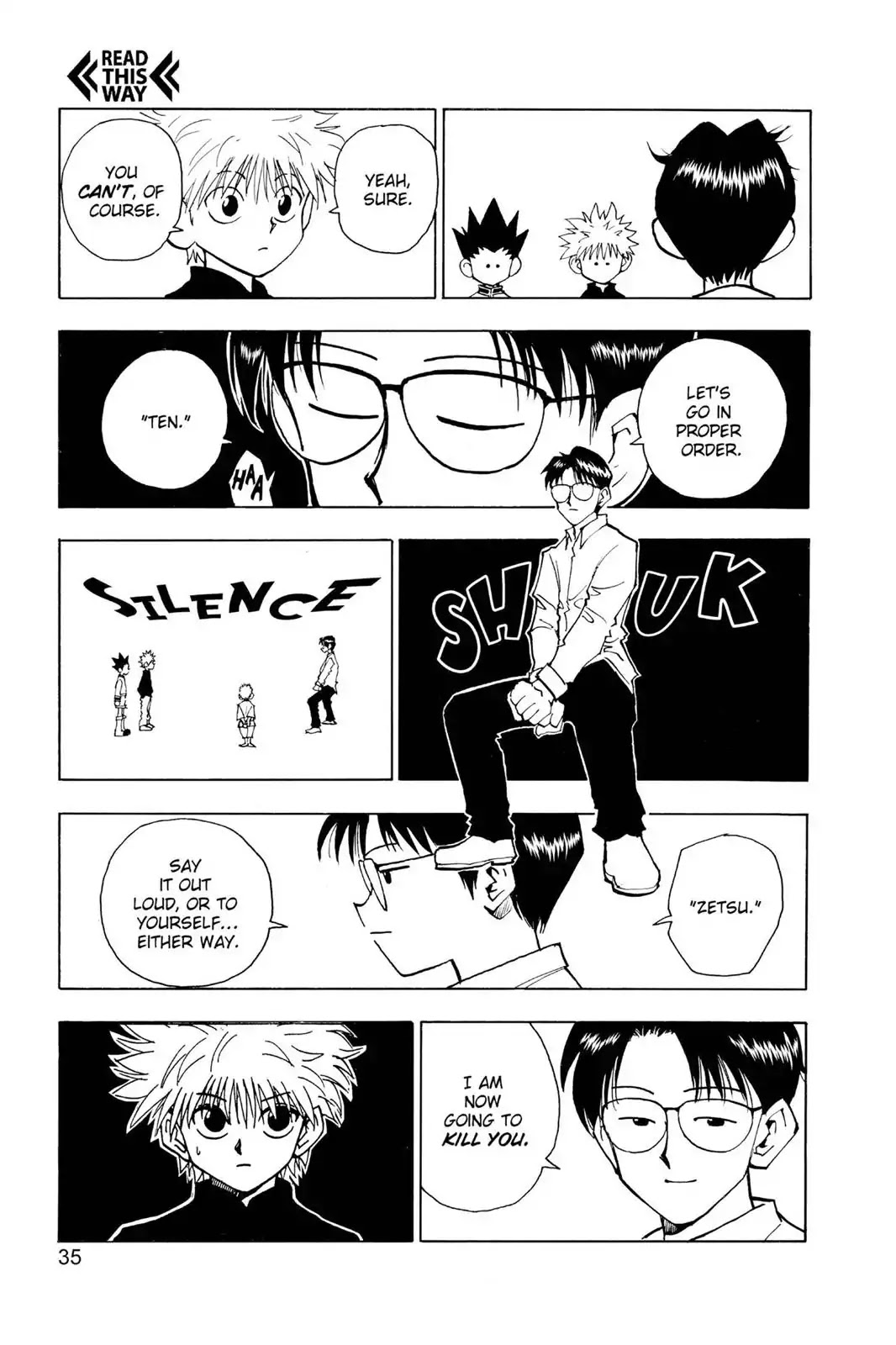 Hunter X Hunter chapter 46 page 9