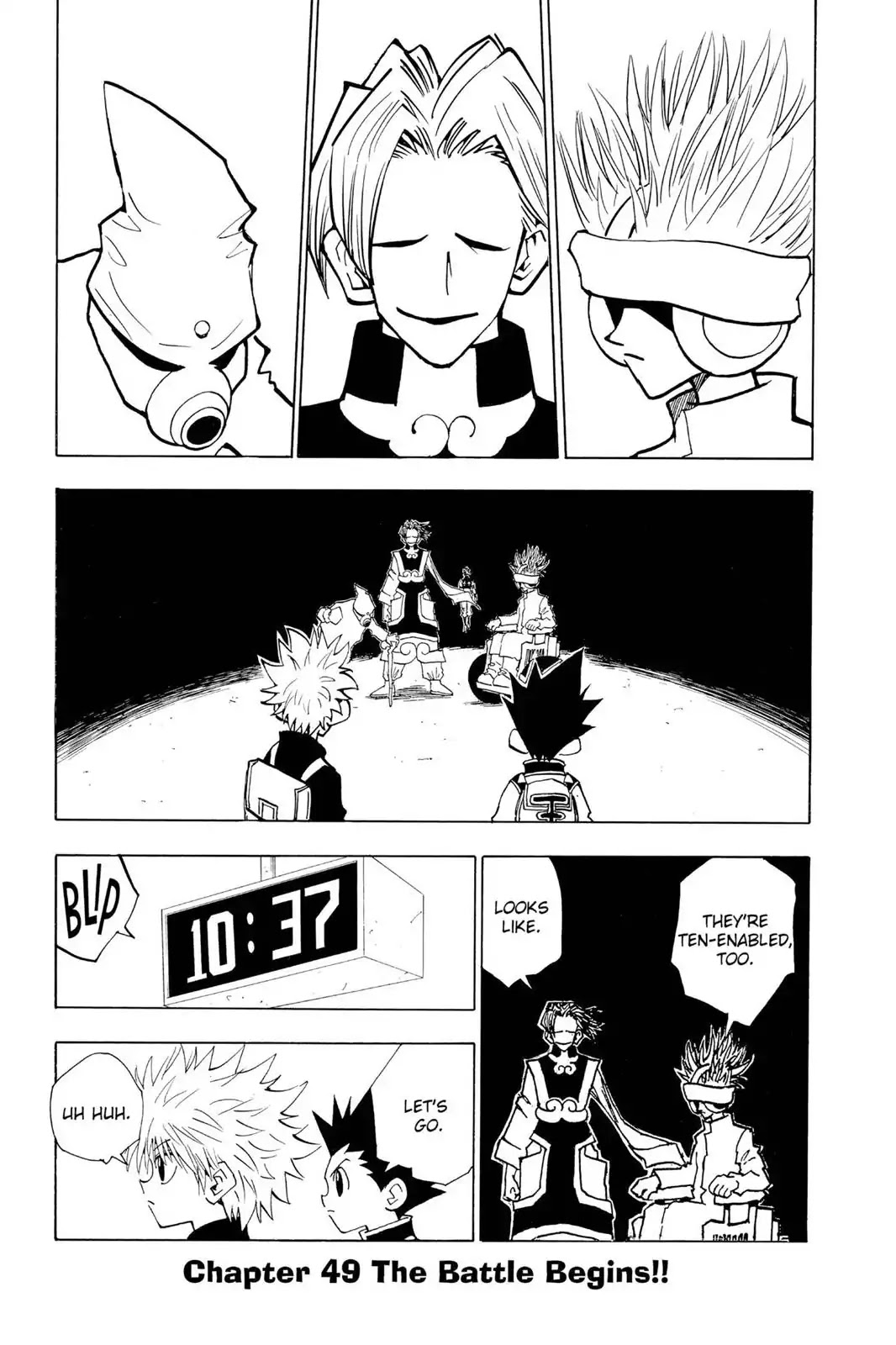 Hunter X Hunter chapter 49 page 1