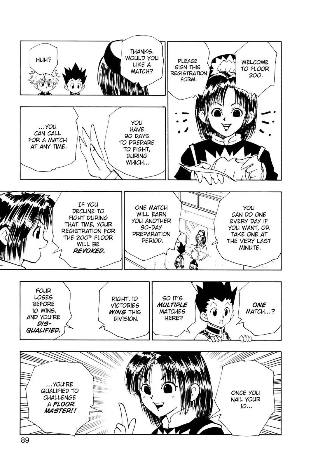 Hunter X Hunter chapter 49 page 3