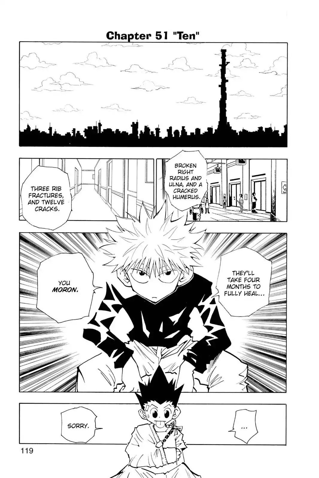 Hunter X Hunter chapter 51 page 1
