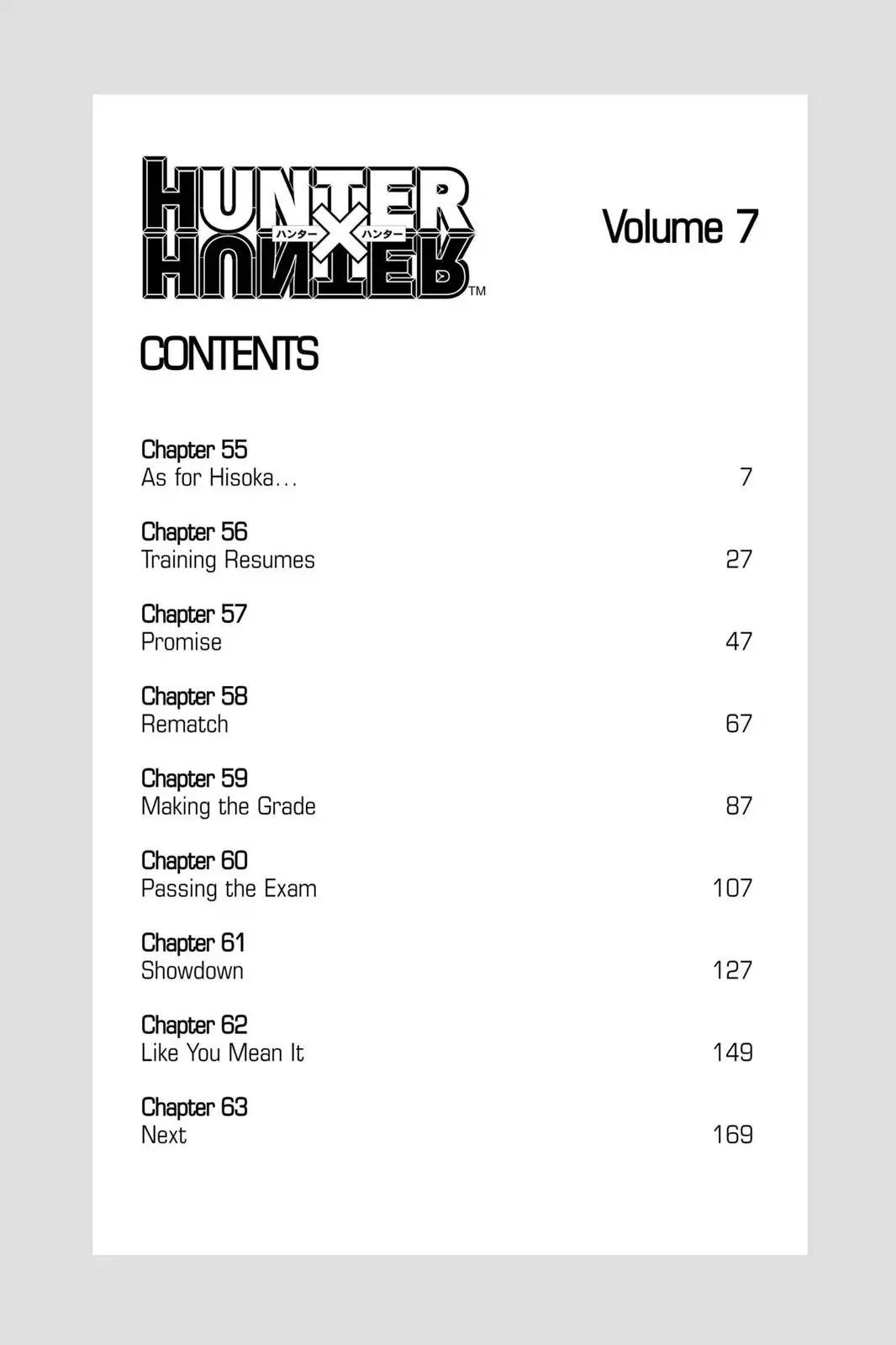 Hunter X Hunter chapter 55 page 6