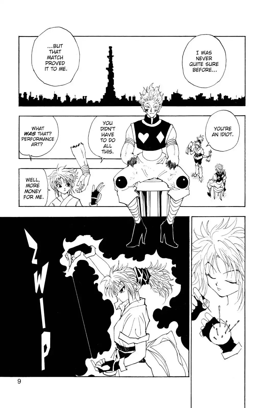 Hunter X Hunter chapter 55 page 9