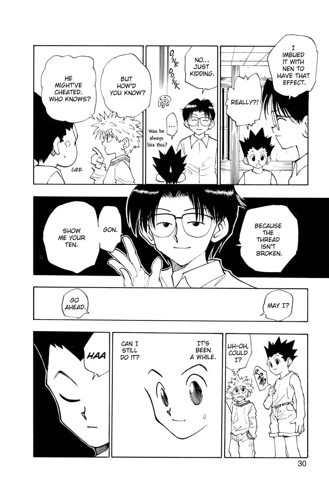 Hunter X Hunter chapter 56 page 4