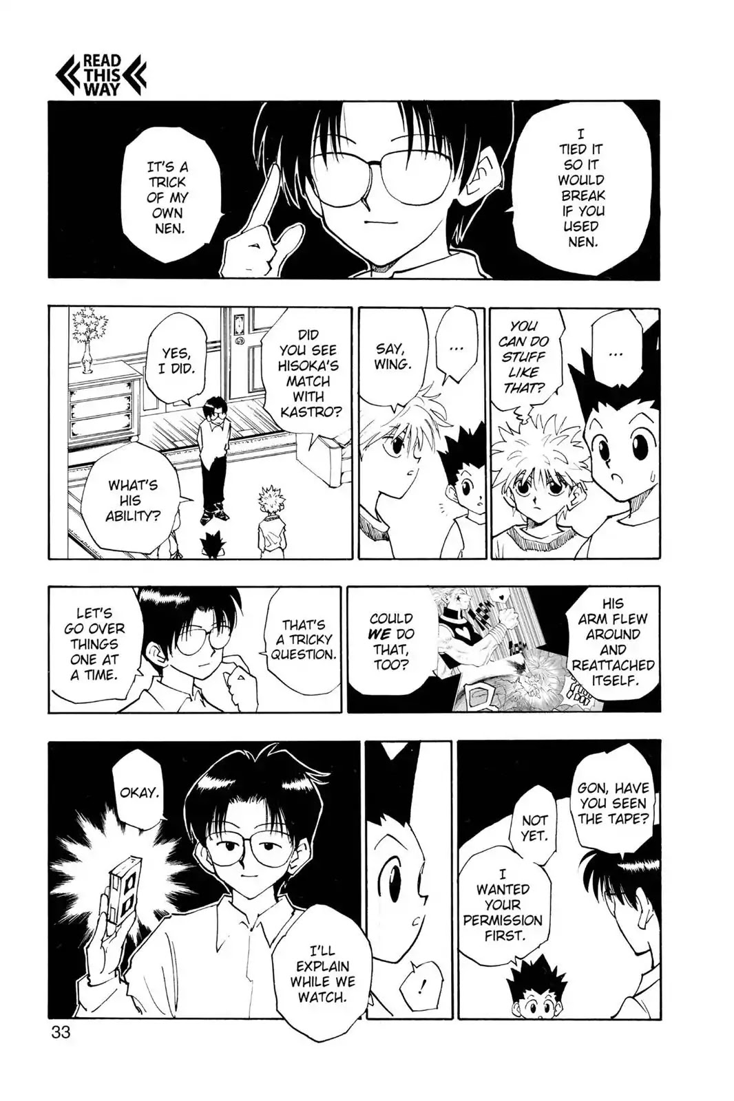 Hunter X Hunter chapter 56 page 7