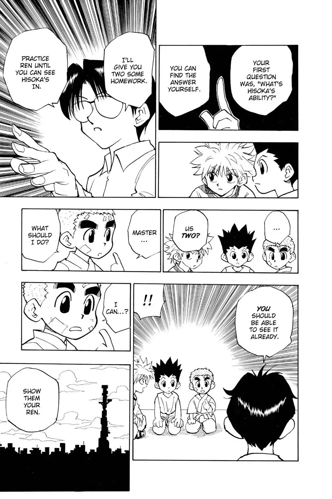 Hunter X Hunter chapter 56 page 9
