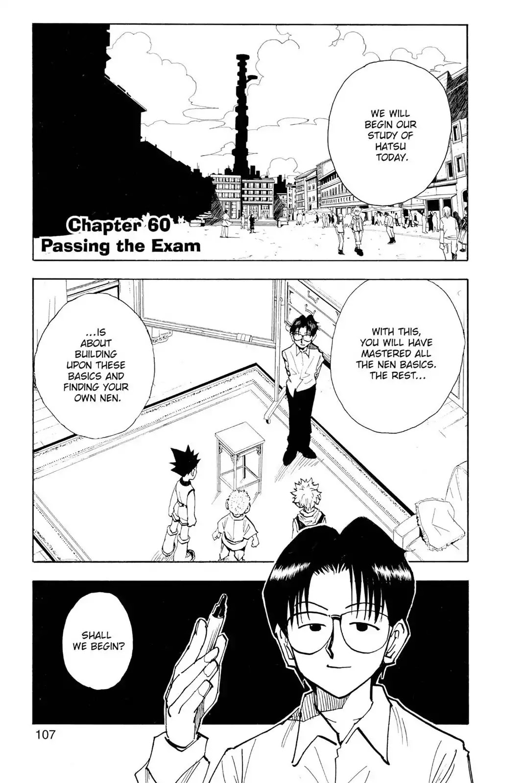Hunter X Hunter chapter 60 page 1