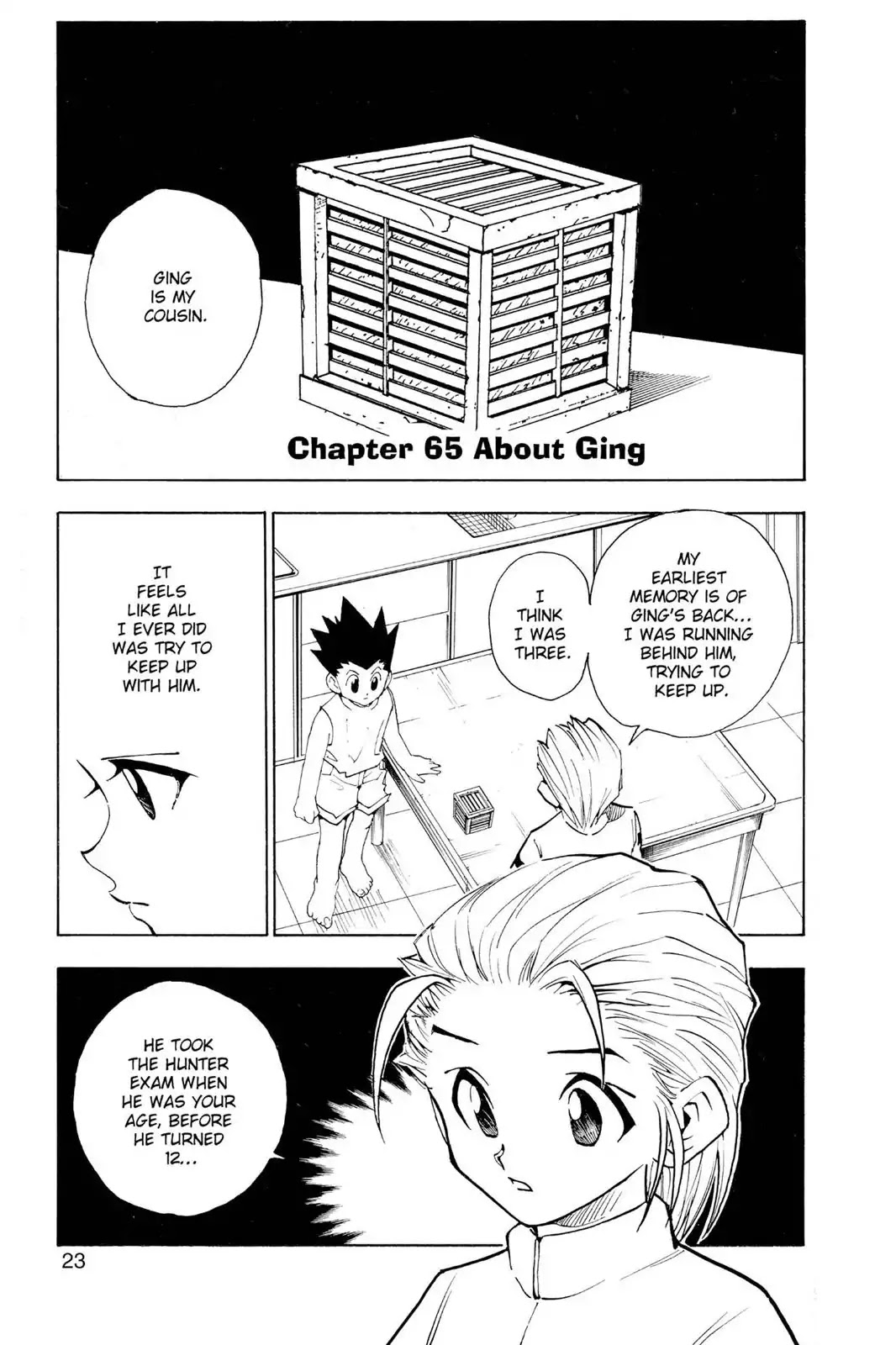 Hunter X Hunter chapter 65 page 1
