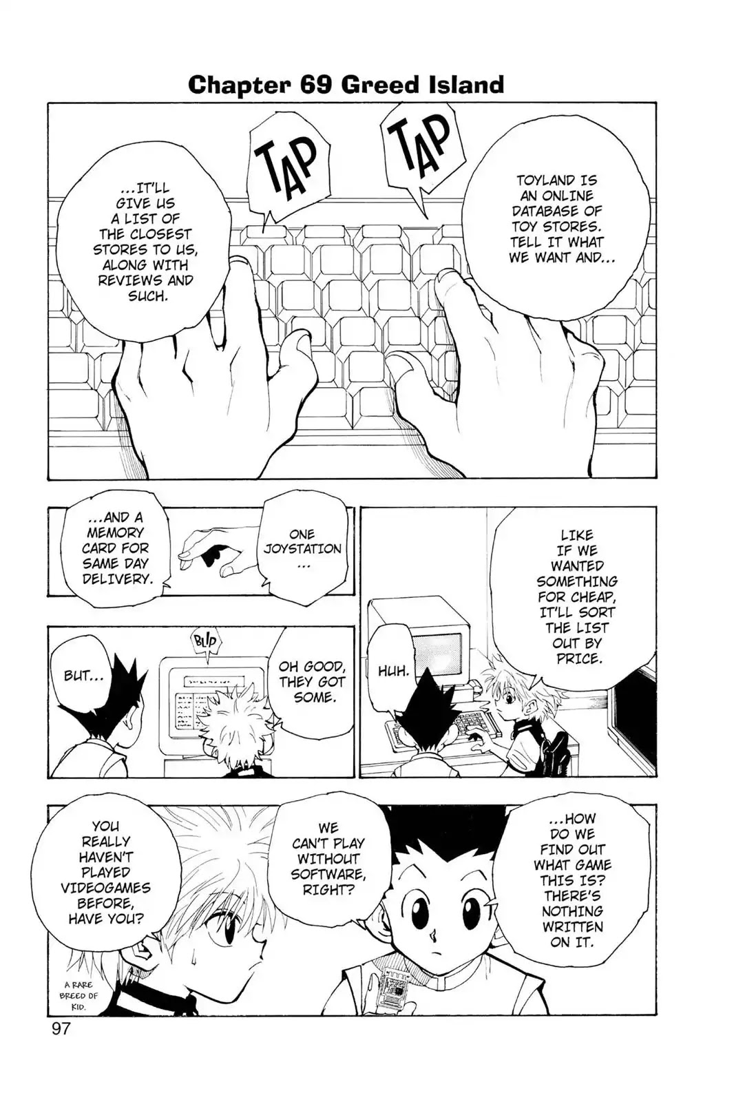 Hunter X Hunter chapter 69 page 1