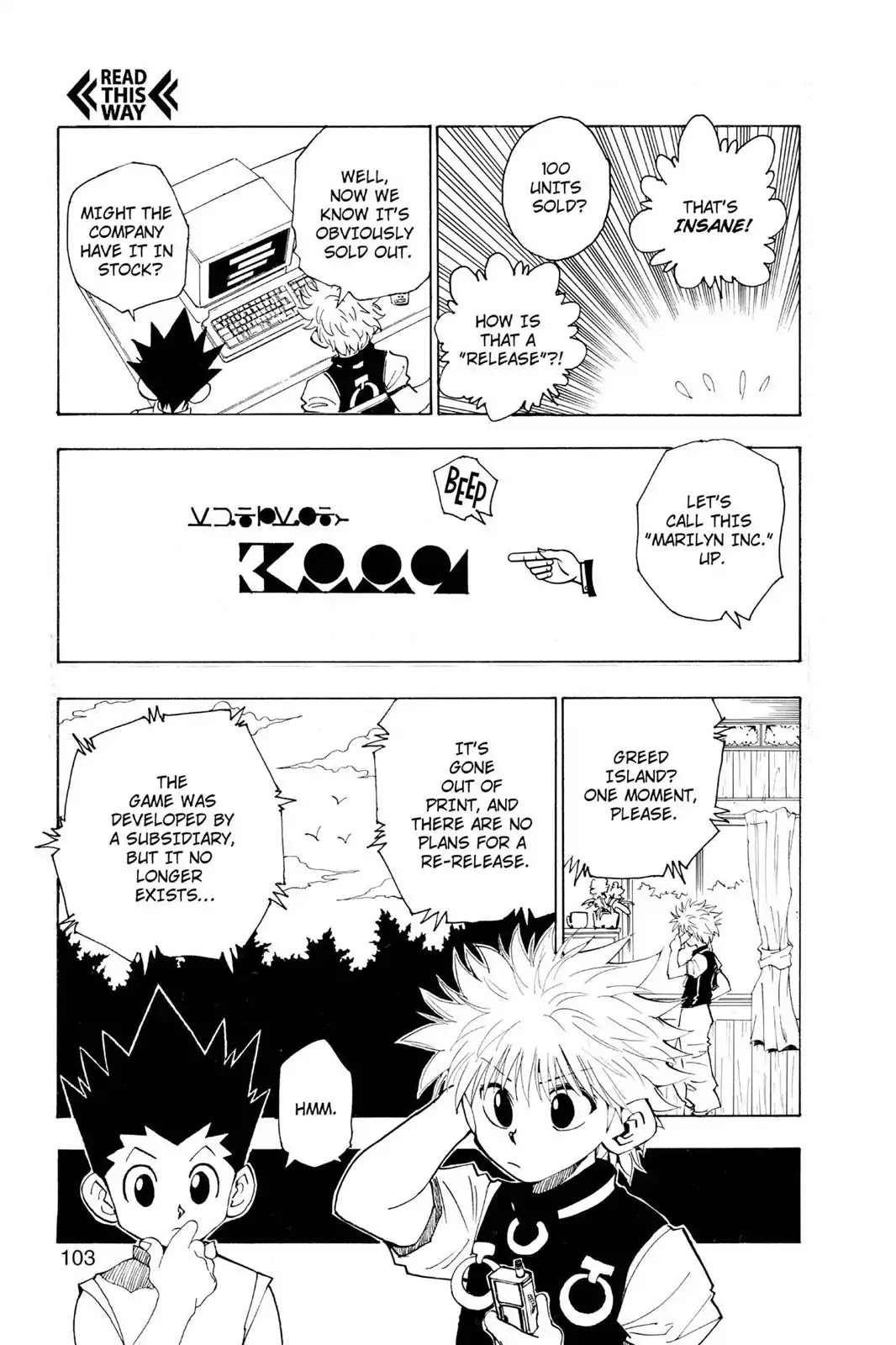 Hunter X Hunter chapter 69 page 7