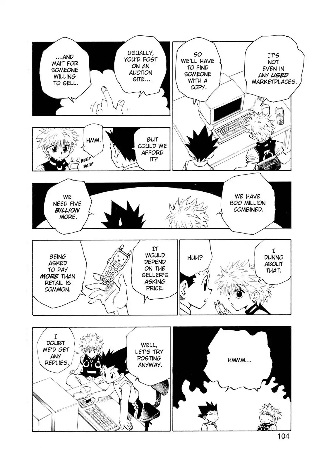 Hunter X Hunter chapter 69 page 8
