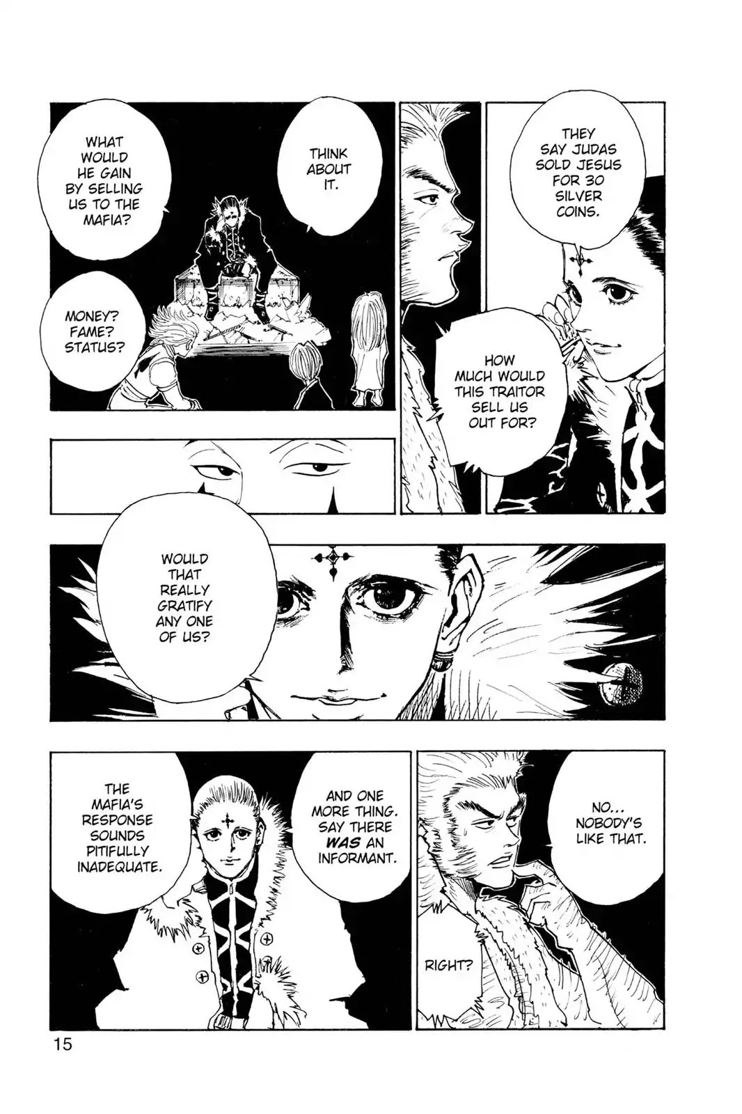 Hunter X Hunter chapter 74 page 15