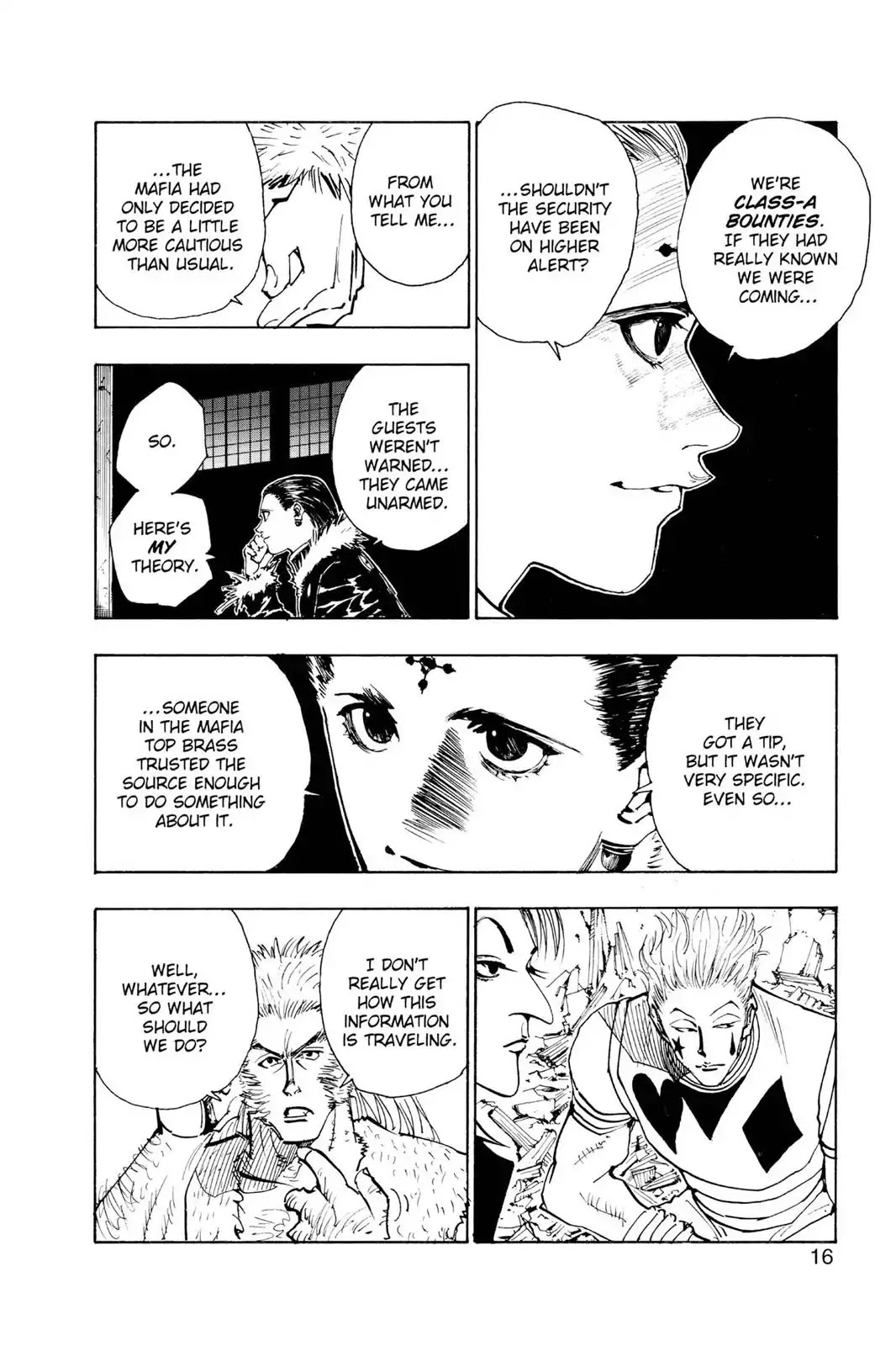Hunter X Hunter chapter 74 page 16