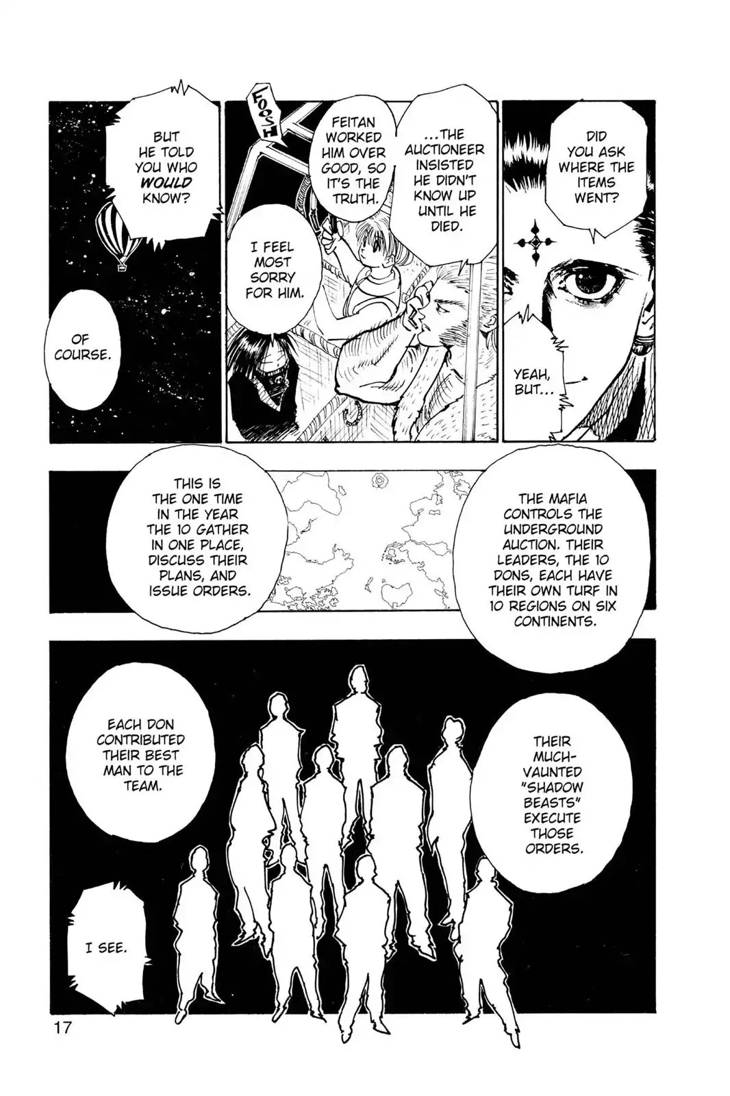 Hunter X Hunter chapter 74 page 17