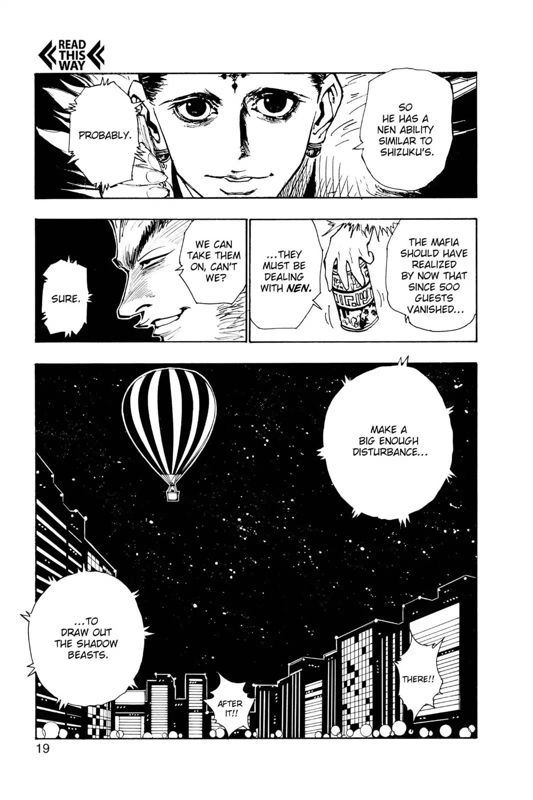 Hunter X Hunter chapter 74 page 19