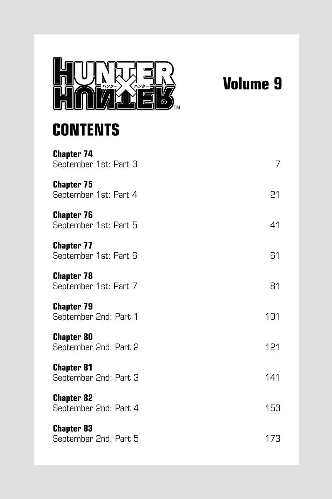 Hunter X Hunter chapter 74 page 6