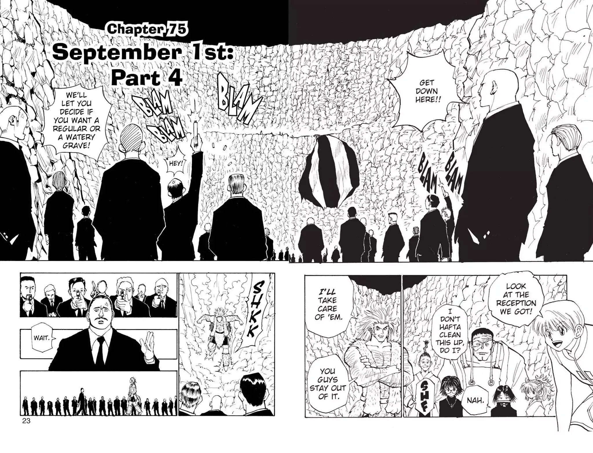 Hunter X Hunter chapter 75 page 2
