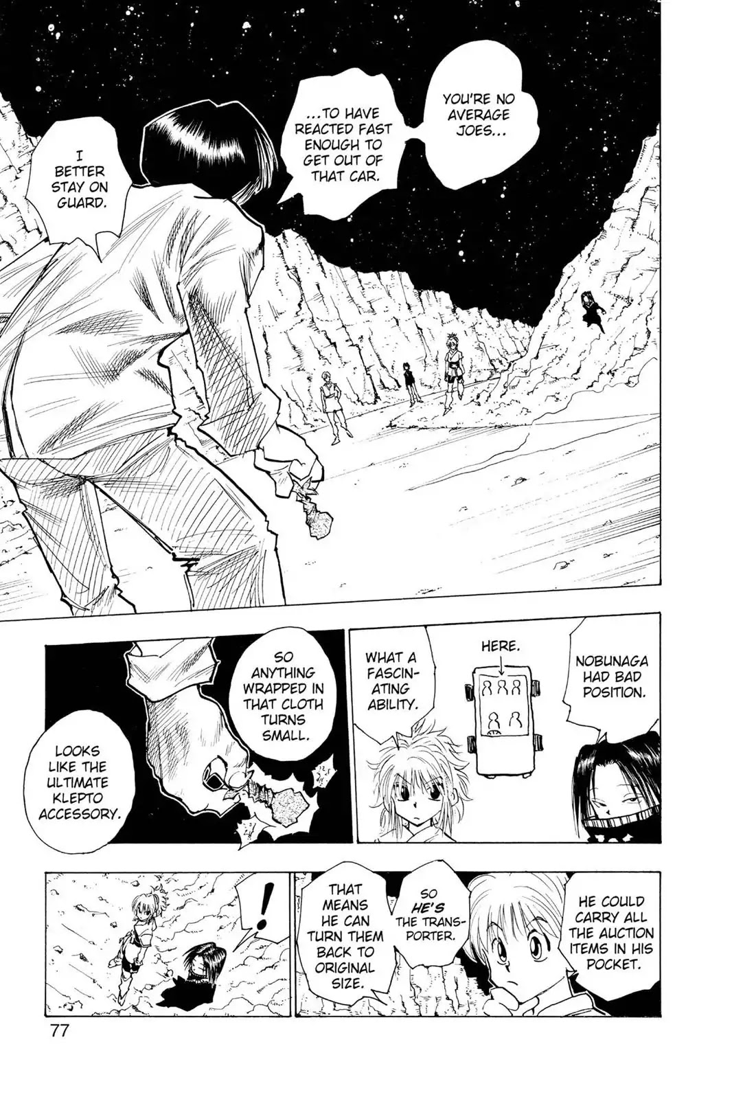 Hunter X Hunter chapter 77 page 17