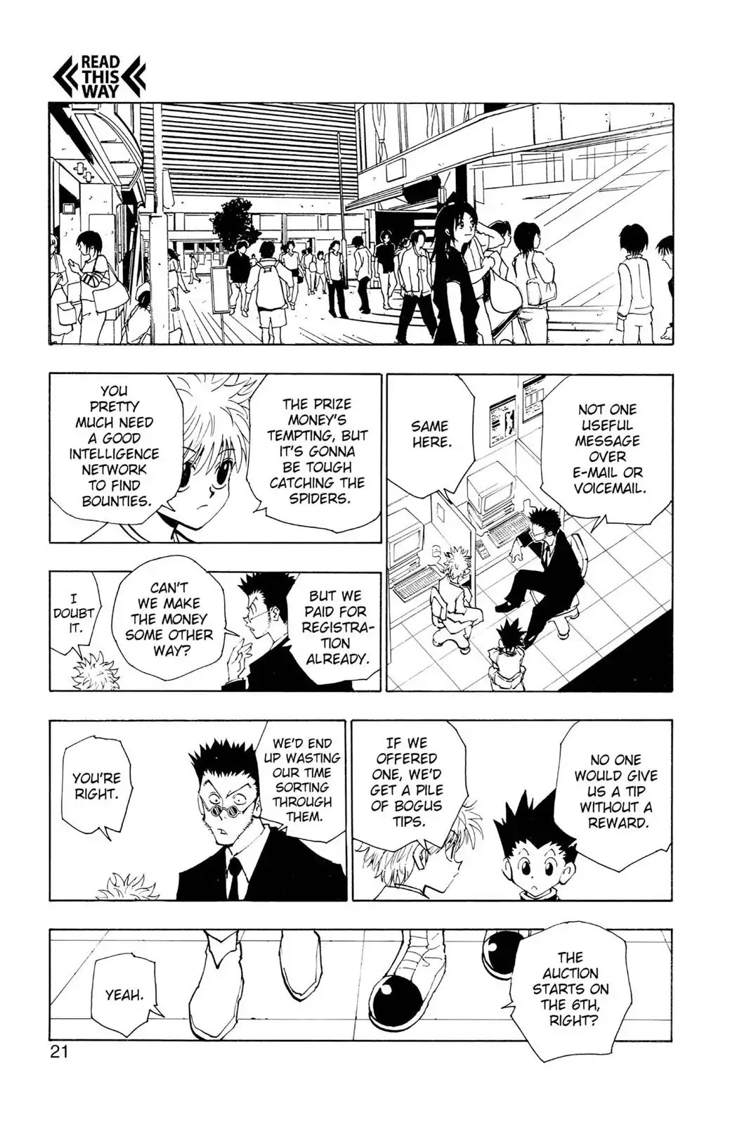 Hunter X Hunter chapter 84 page 21