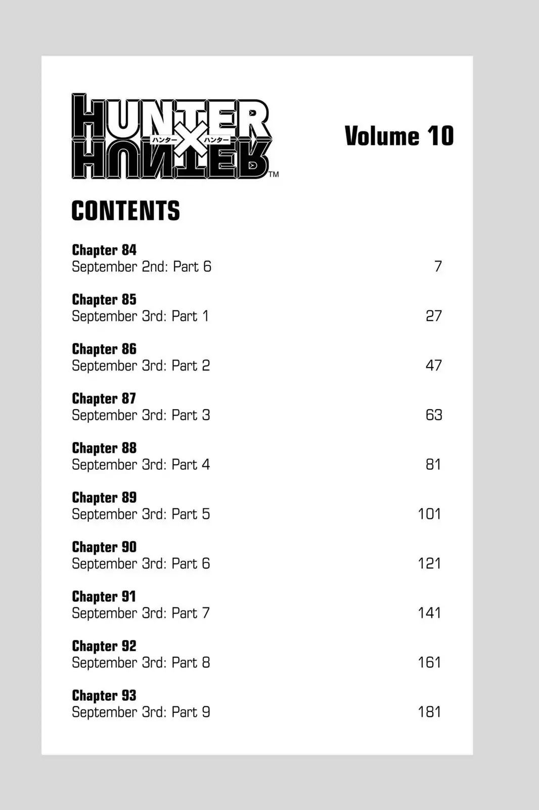 Hunter X Hunter chapter 84 page 6