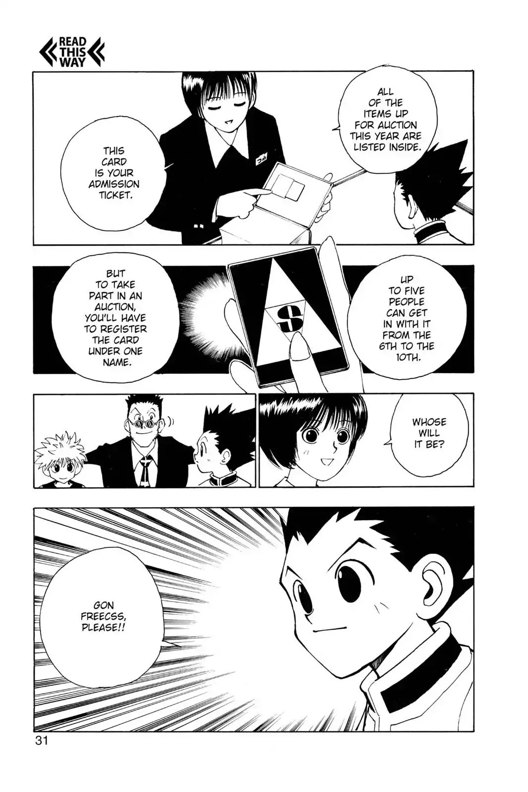 Hunter X Hunter chapter 85 page 5