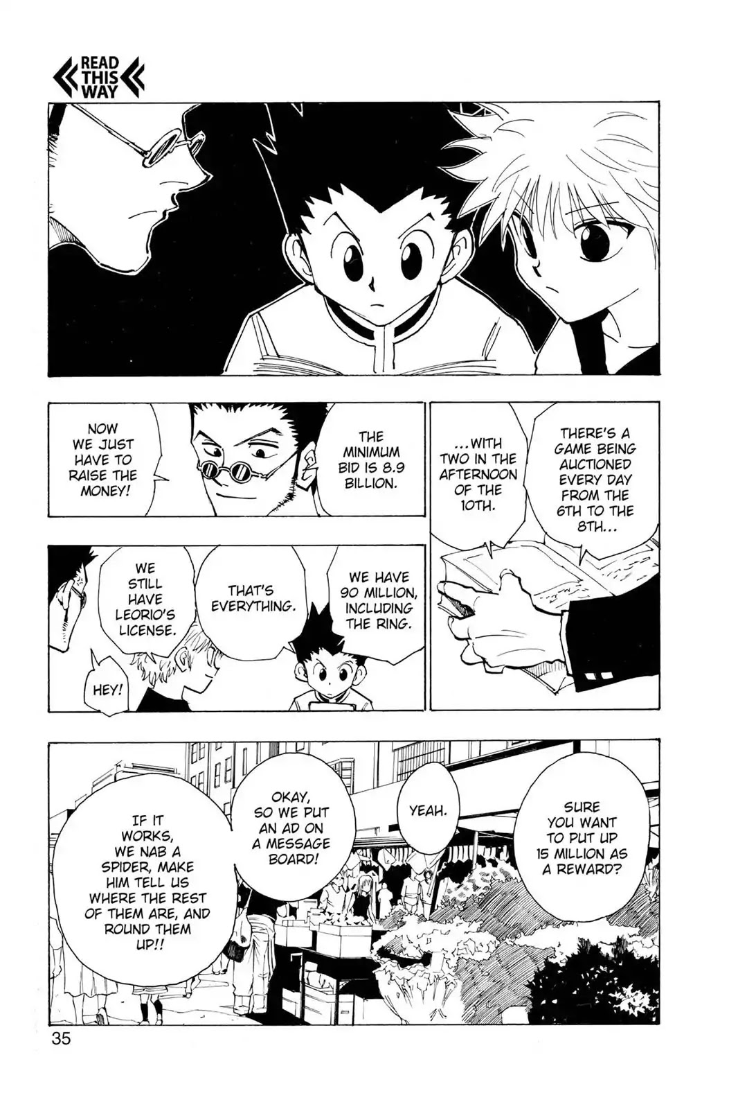 Hunter X Hunter chapter 85 page 9