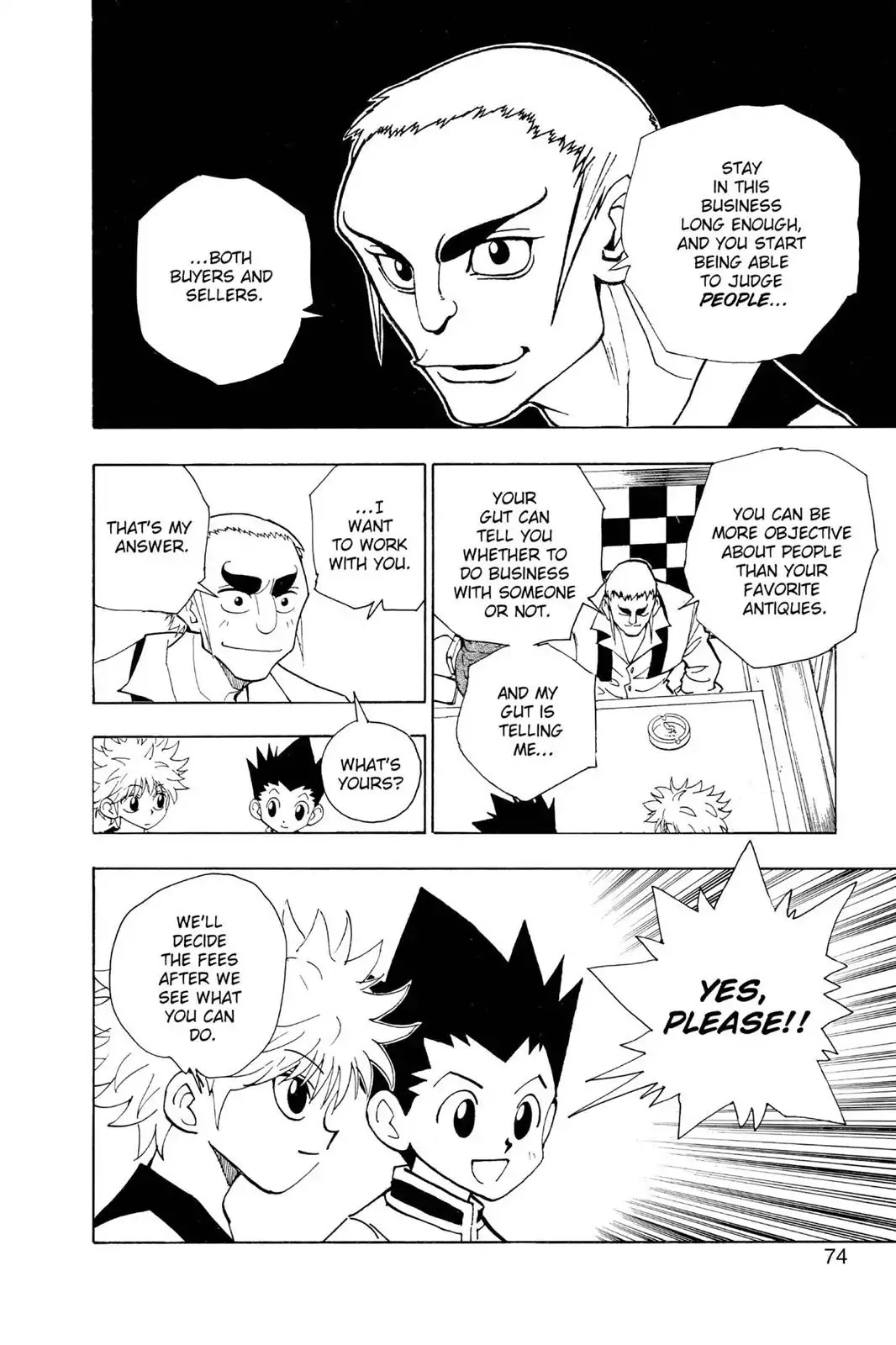 Hunter X Hunter chapter 87 page 12