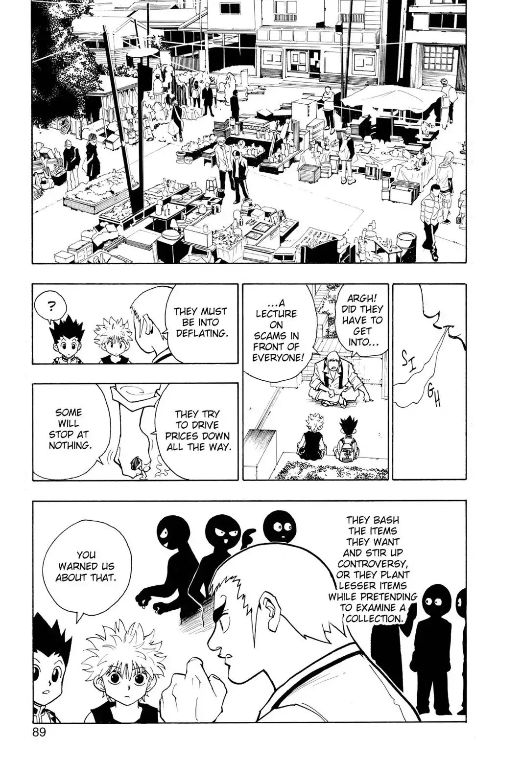 Hunter X Hunter chapter 88 page 9