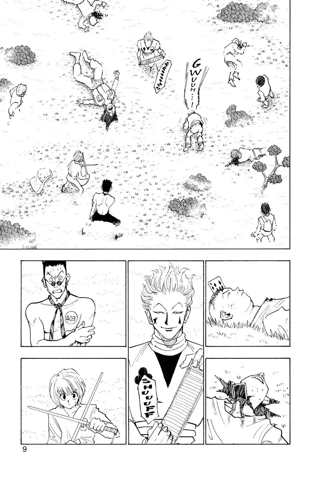Hunter X Hunter chapter 9 page 10