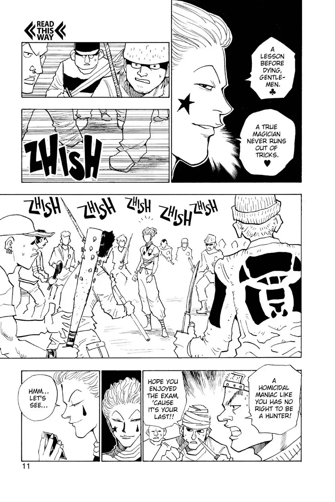 Hunter X Hunter chapter 9 page 12