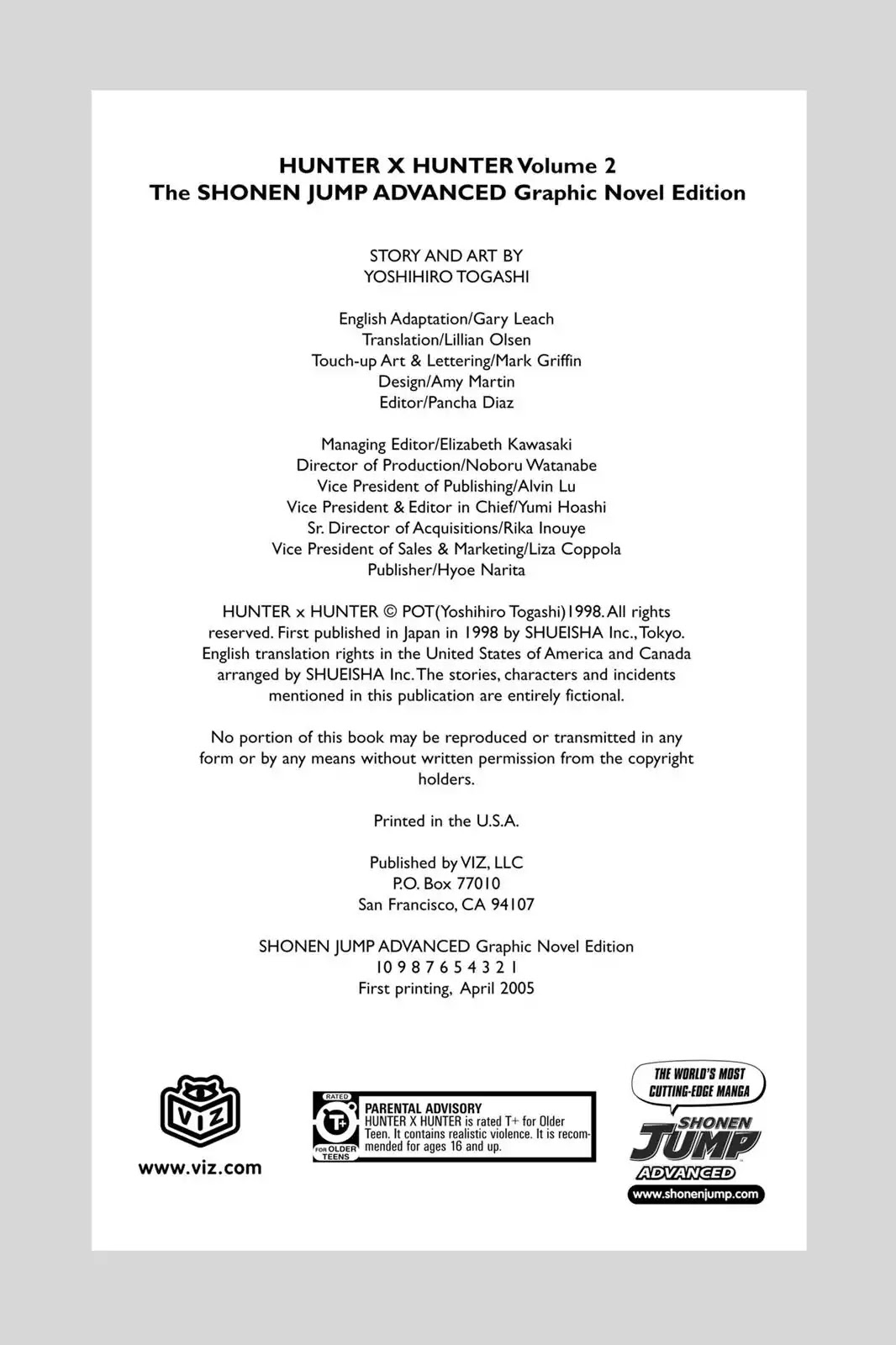 Hunter X Hunter chapter 9 page 3