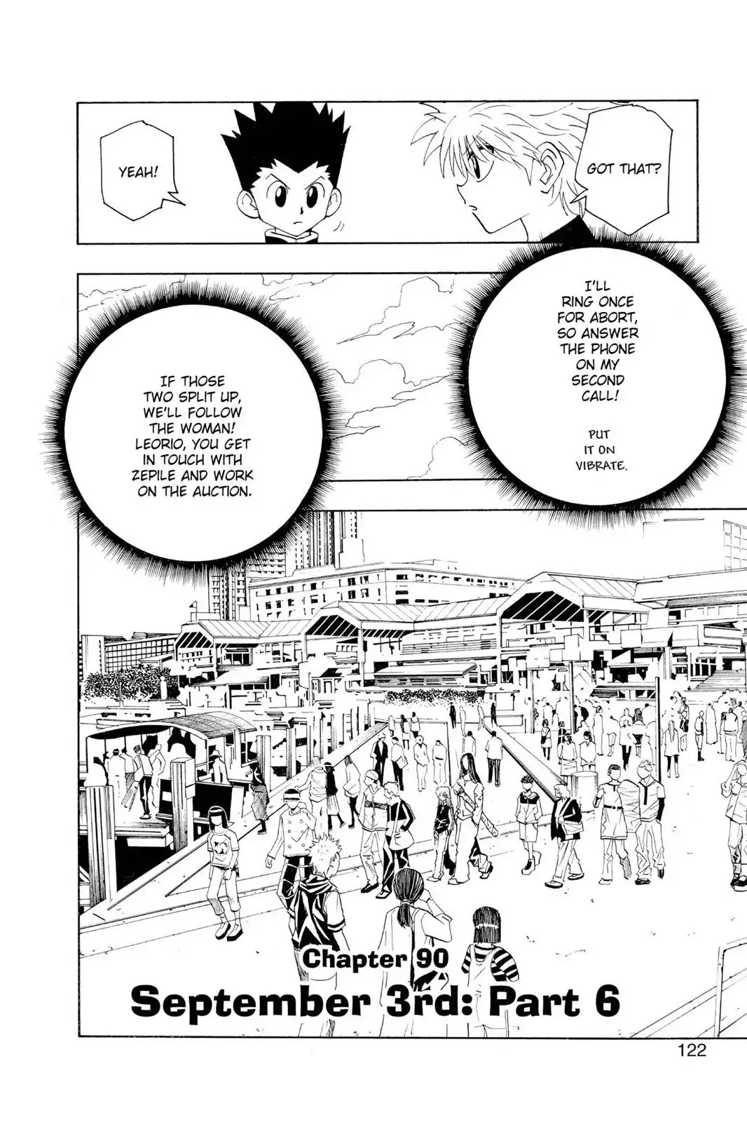 Hunter X Hunter chapter 90 page 2