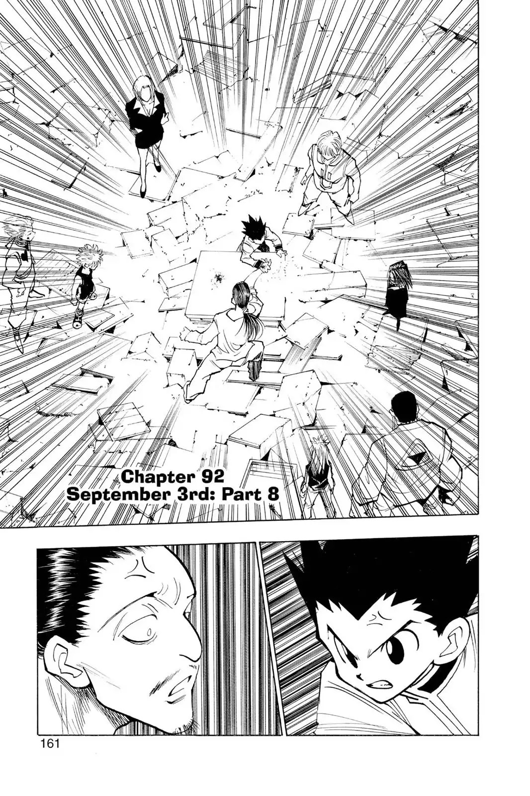 Hunter X Hunter chapter 92 page 1
