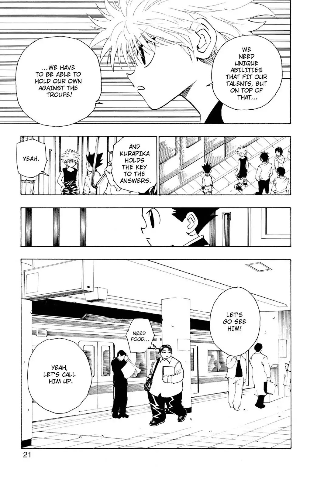 Hunter X Hunter chapter 94 page 21
