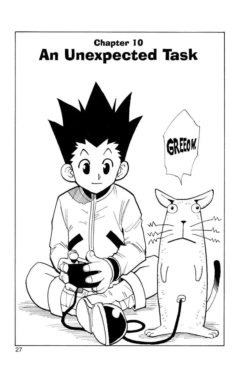 Hunter X Hunter chapter 10 page 1