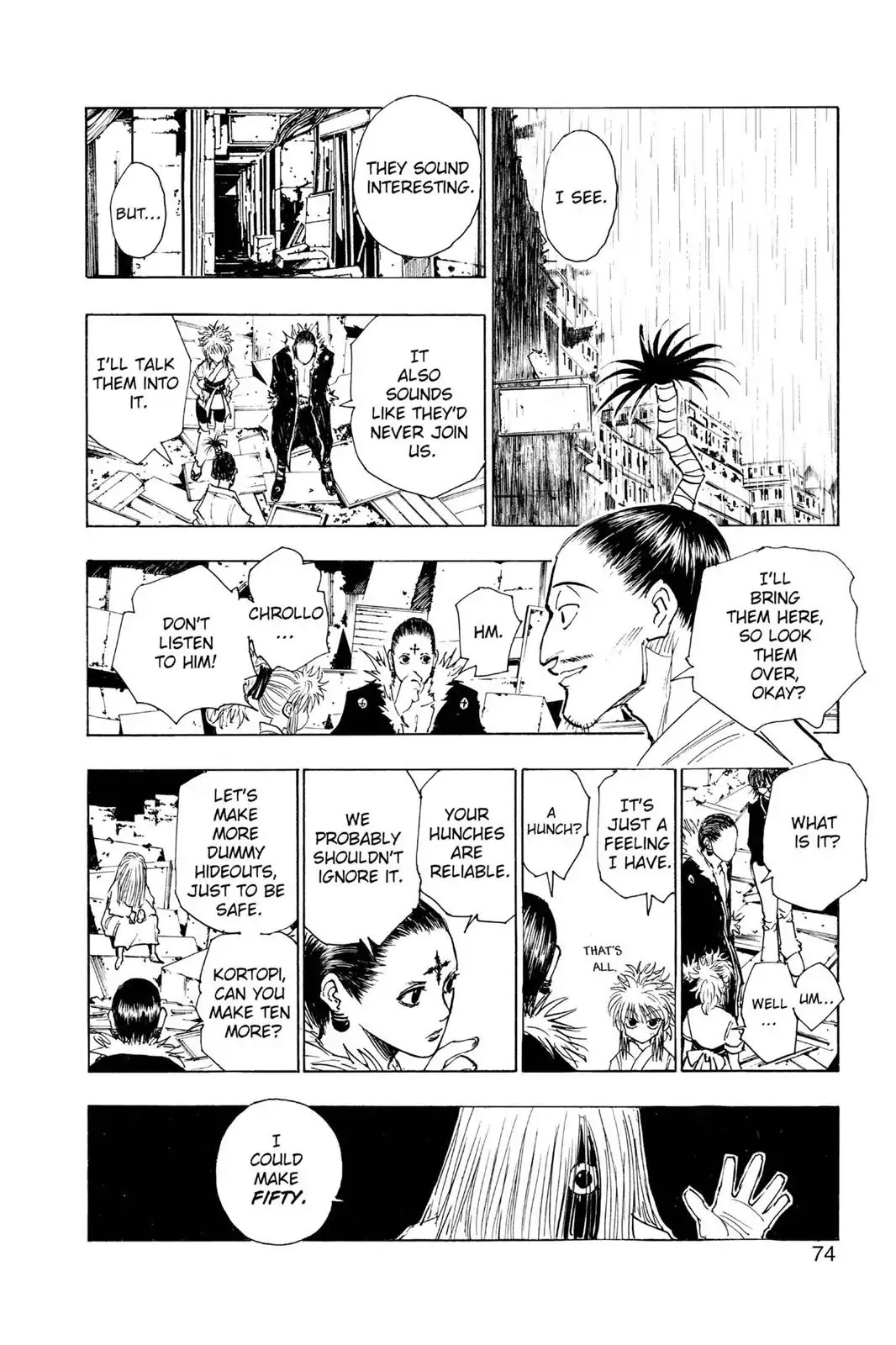 Hunter X Hunter chapter 108 page 14