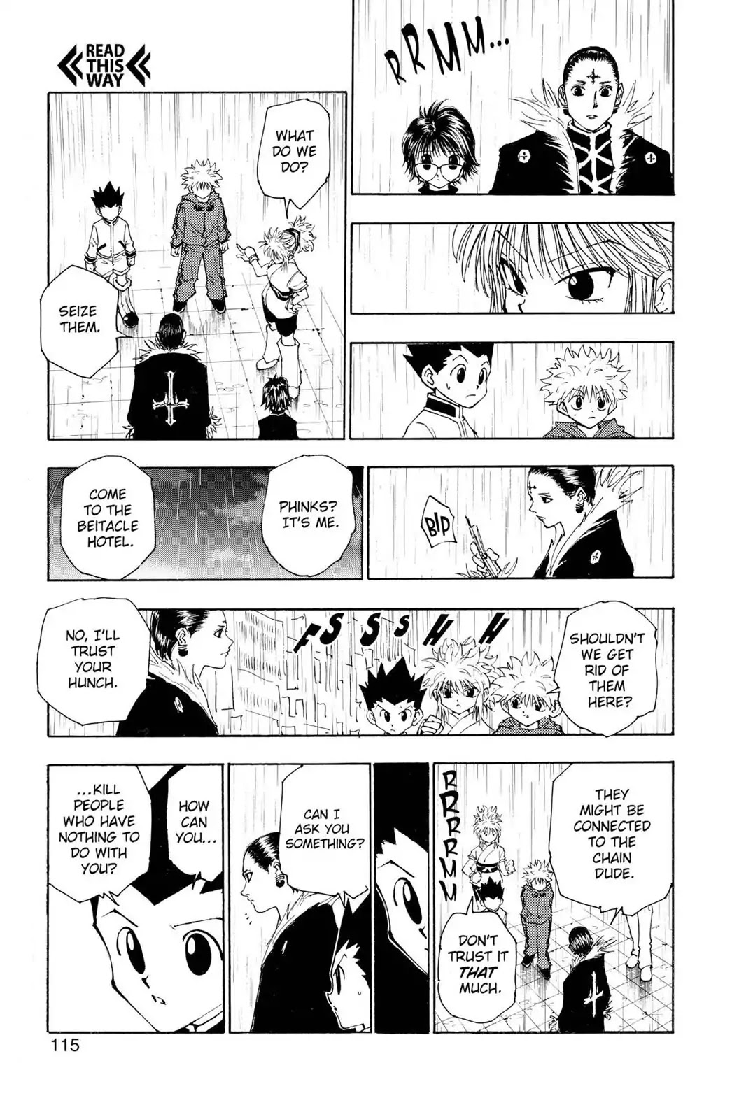 Hunter X Hunter chapter 111 page 11