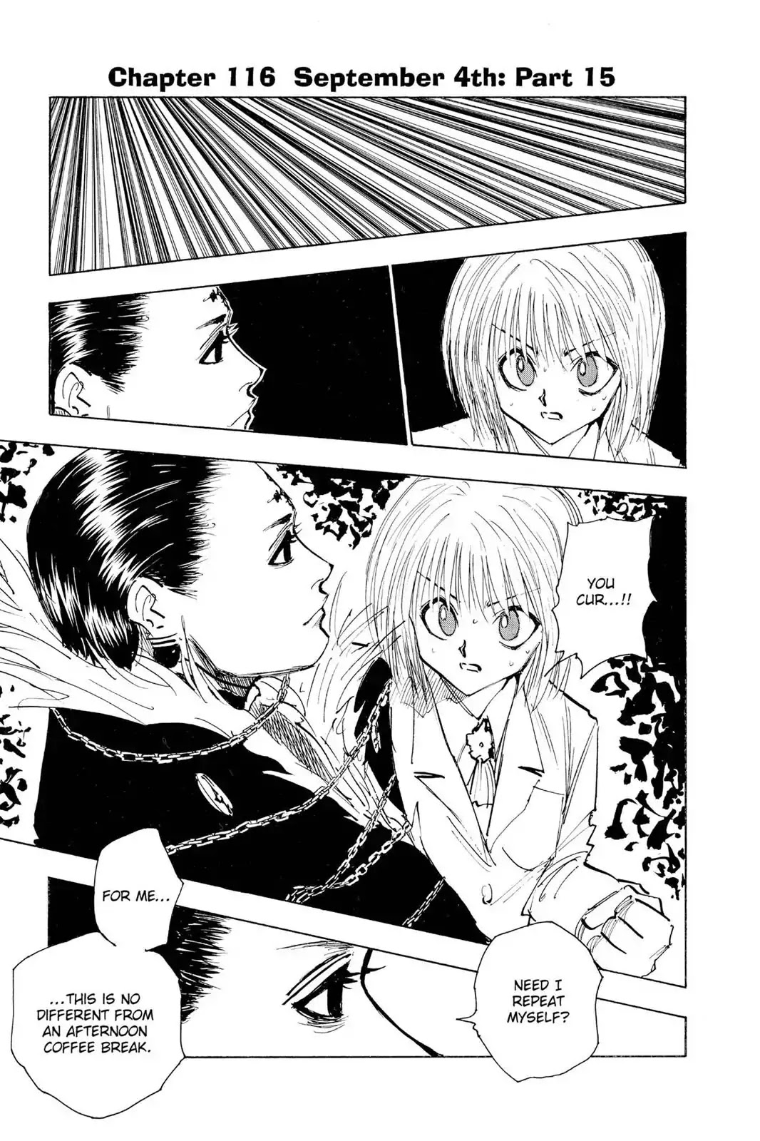 Hunter X Hunter chapter 116 page 7