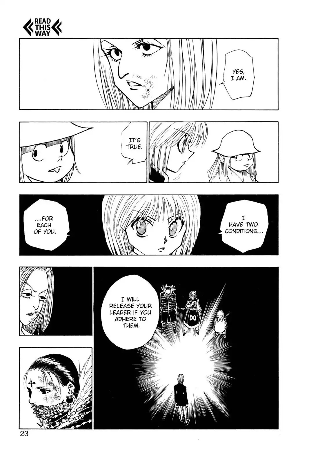 Hunter X Hunter chapter 117 page 3