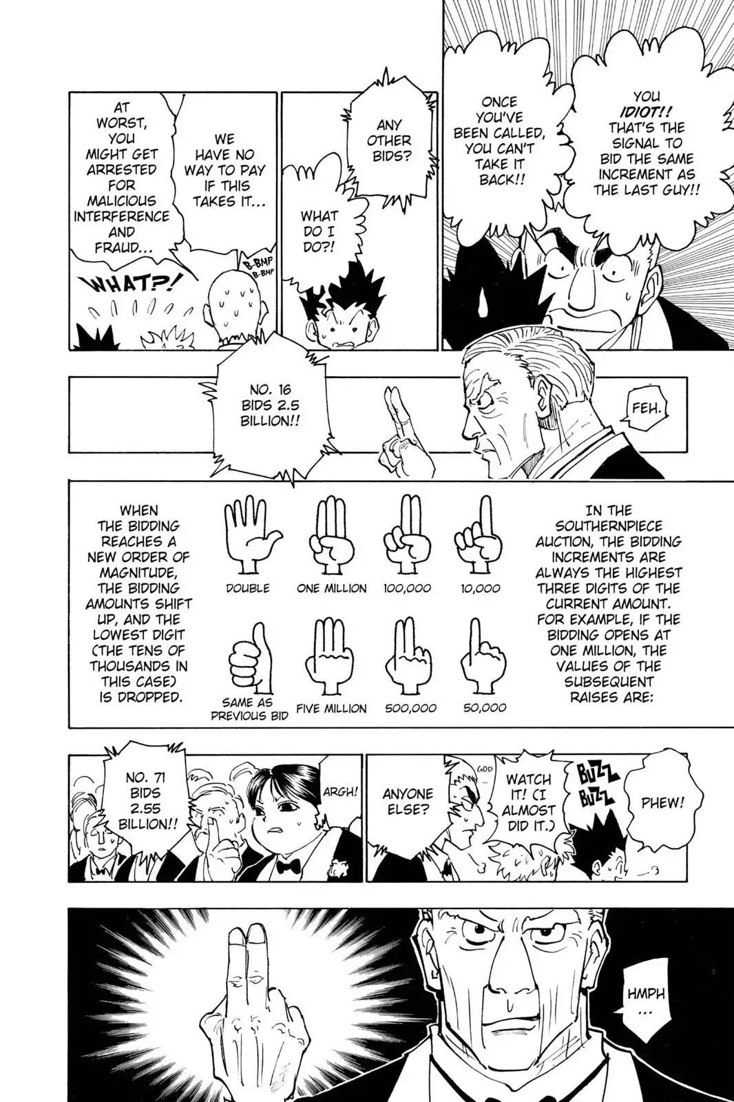 Hunter X Hunter chapter 121 page 10