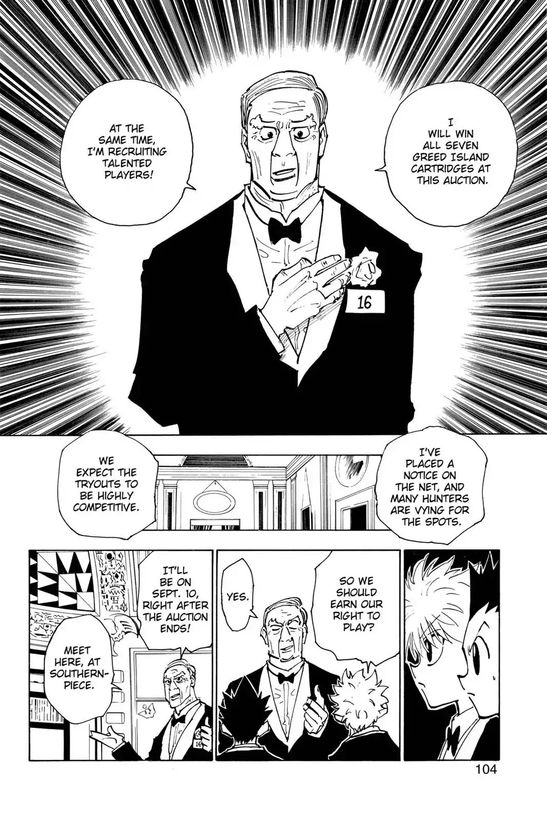 Hunter X Hunter chapter 122 page 4