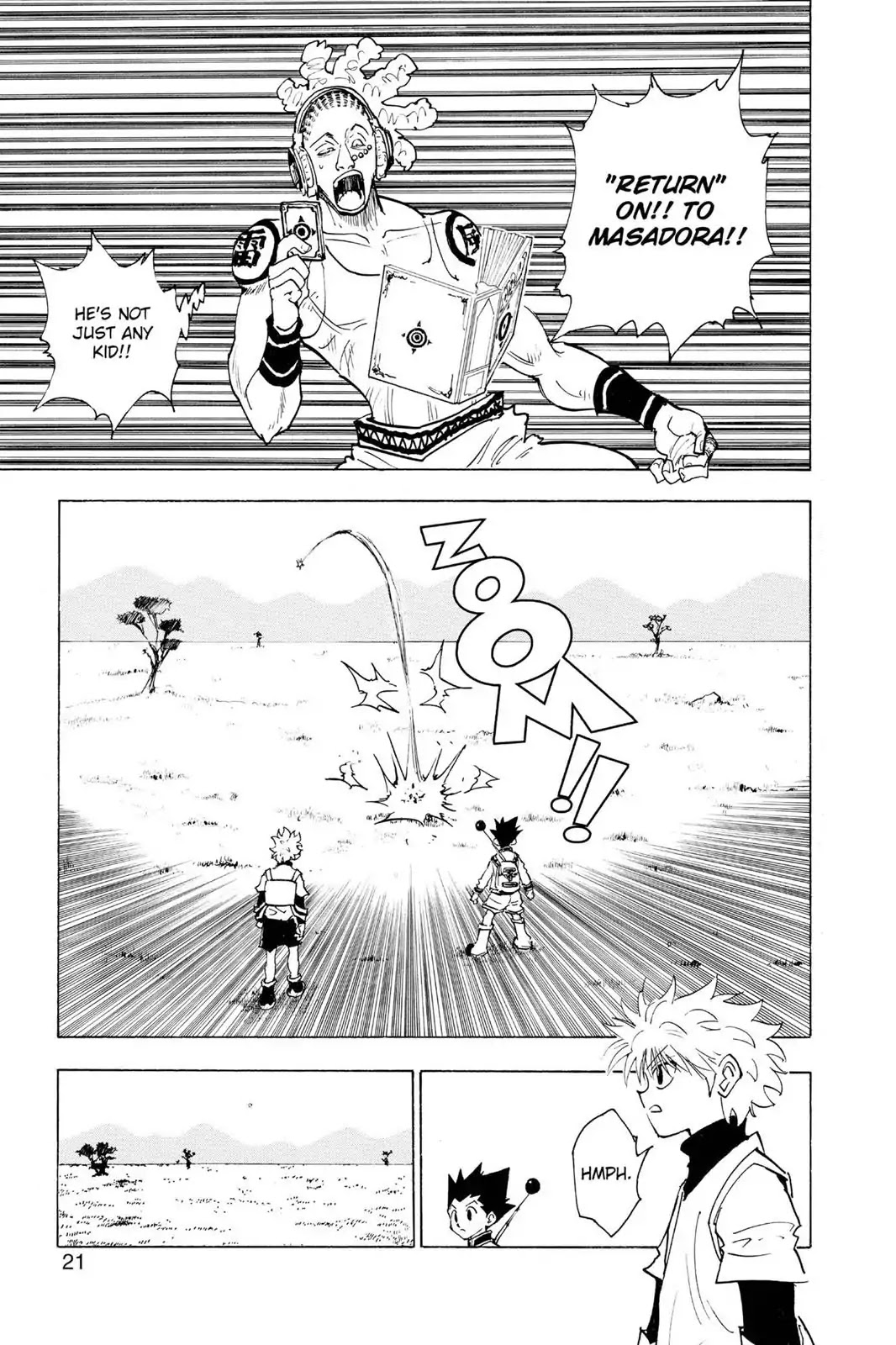 Hunter X Hunter chapter 128 page 21