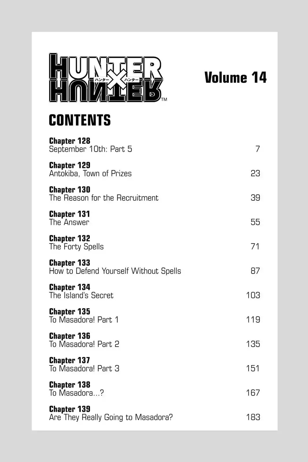 Hunter X Hunter chapter 128 page 6