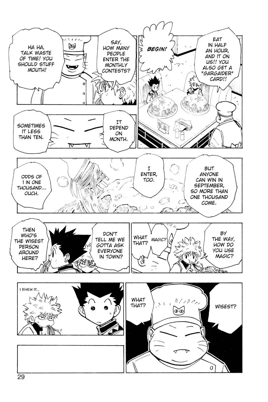 Hunter X Hunter chapter 129 page 7