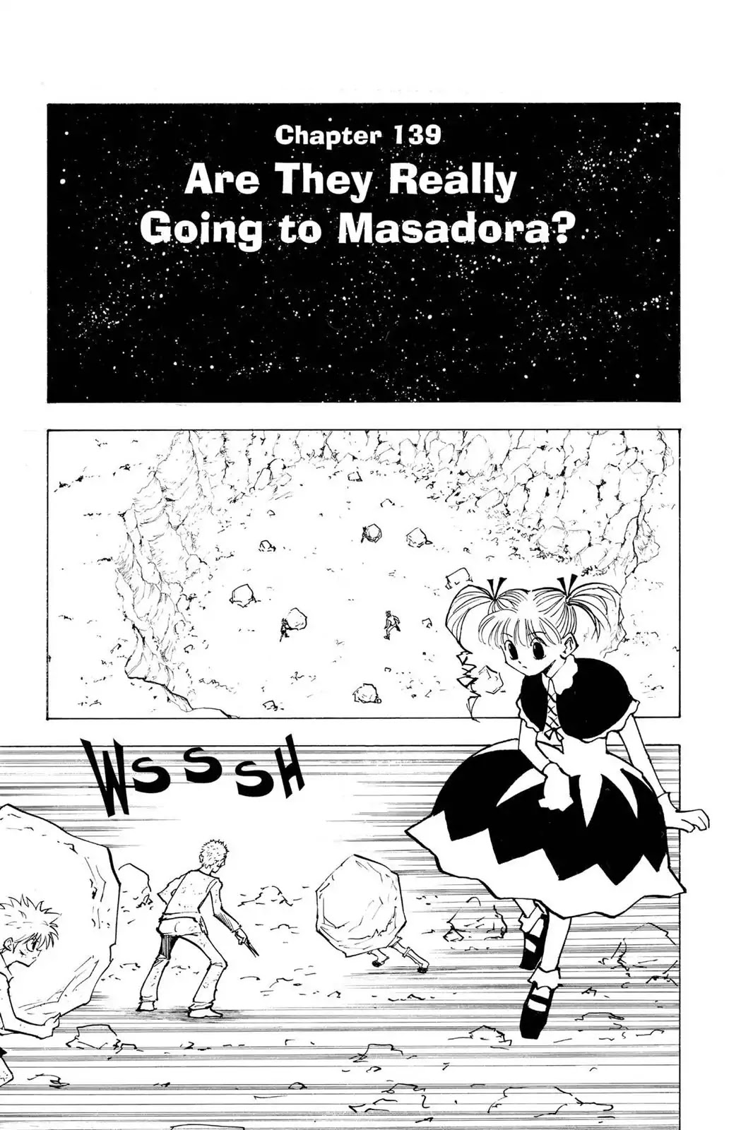 Hunter X Hunter chapter 139 page 1